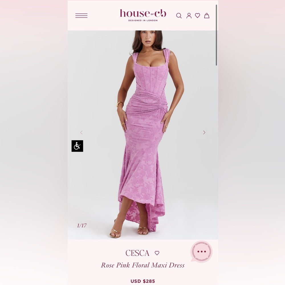 HOUSE OF CB ‘CESCA’ dress
